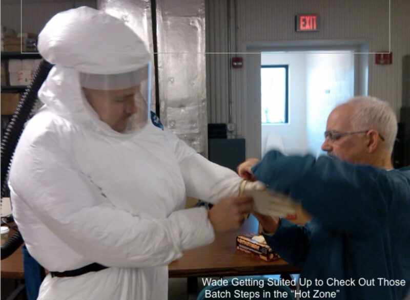Wade Harper on Gemba walk in production hot zone
